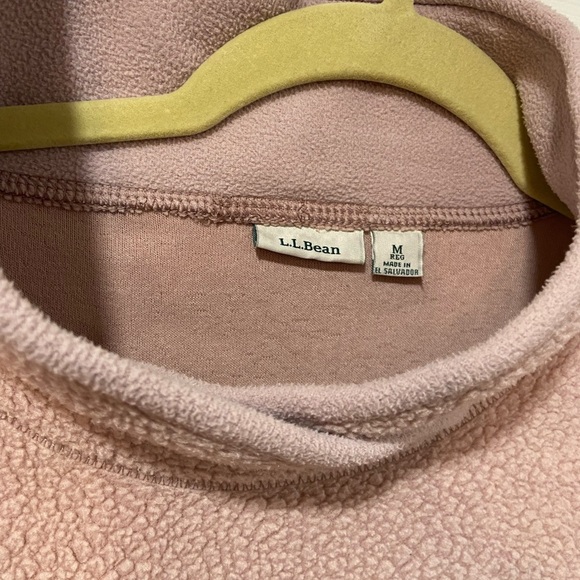 L.L. Bean Women’s Mock Neck Sherpa Pullover Fleece size M - Picture 4 of 9